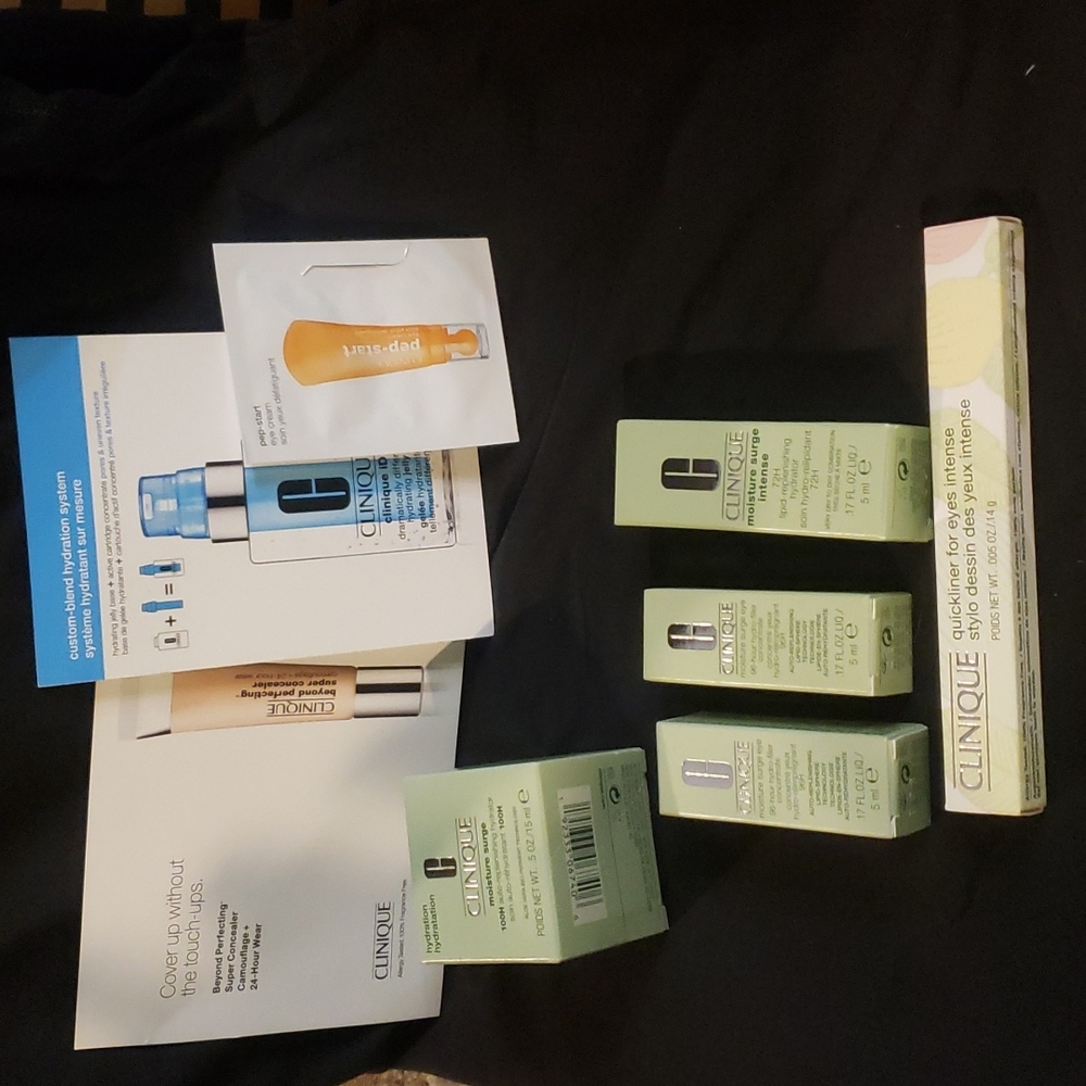 Moisture surge , intense,  eye cream and hydrator